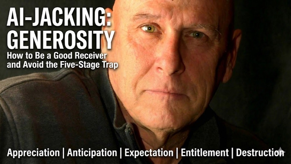 AI-Jacking Generosity: How to Be a Good Receiver & Avoid the Trap