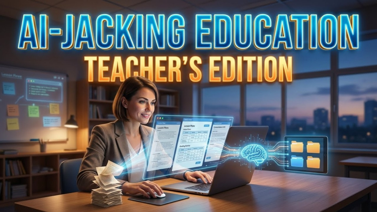 AI-Jacking Education: Teacher's Edition