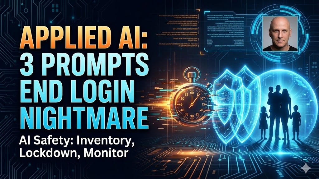 Applied AI: End Login Nightmare & Safety for You & Kids